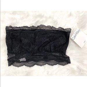 LAST CHANCE Calvin Klein Lace Bandeau NWT